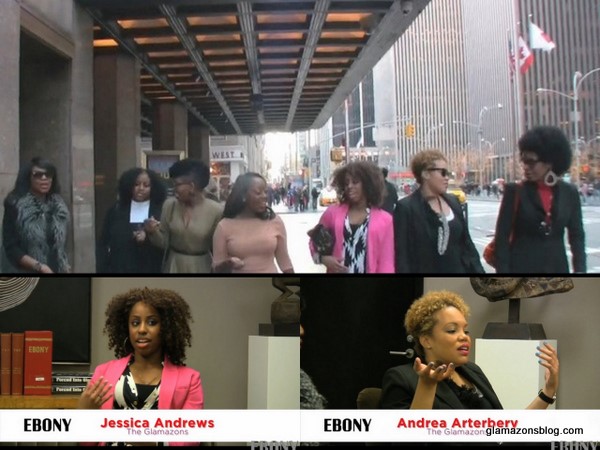 Check Out Ebony SPEAK! Hair Roundtable Video Featuring Glamazon Jessica and Andrea