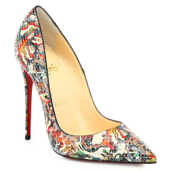 Christian-Louboutin-So-Kate-Artistic-Print-Python-Pumps