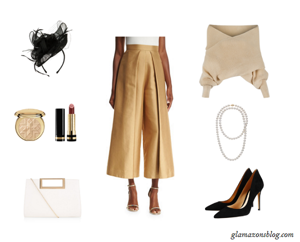 Easter-Sunday-Satin-Culottes-Knit-Sweater-Fashion-Glamazonsblog