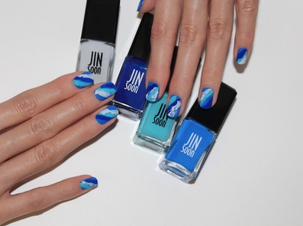 TRY THIS: JINsoon’s Awesome “Blues Of Summer” Nail Look