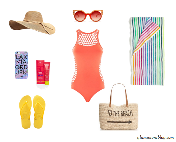 Memorial-Day-Beach-Swimsuit-Flip-Flops-Straw-Hat-Fashion-Glamazonsblog