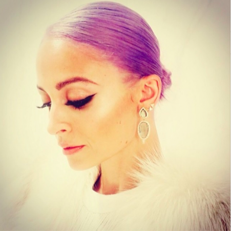 The (Moisturizing) Scoop On Nicole Richie’s Purple Hair