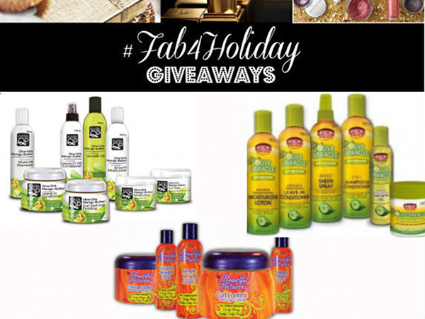 #Fab4Holiday Day 14: Win a 2-Month Supply of African Pride, Beautiful Textures and Elasta QP Products!