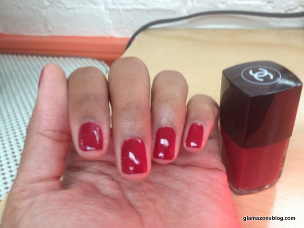 My Super Cute Mani: Chanel Lotus Rouge