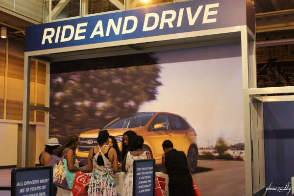 ford-ride-and-drive-ford-booth-convention-center-glamazons-blog-post