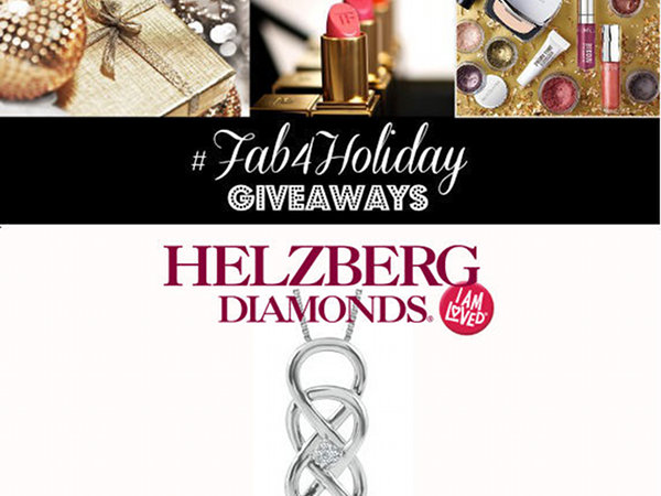 #Fab4Holiday Giveaway Day 7: Win a Helzberg Diamond Necklace!