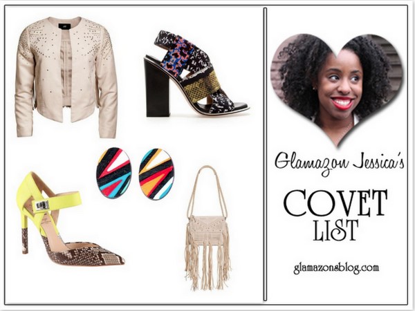Covet List: Yumnah Najah Handpainted Earrings, Preen x Aldo Neon Python Pumps and More!