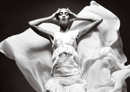 Ad GLAM: Joan Smalls for Prabal Gurung Spring 2013