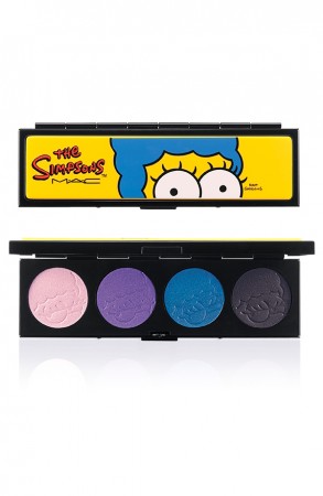 mac-the-SIMPSONS-EYESHADOW-QUAD-Marges-Extra Ingredients-glamazons-blog