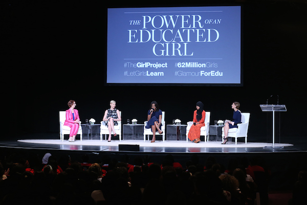 Glamour editor in chief Cindi Leive moderated a panel including