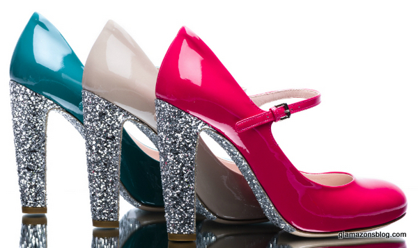 Sole Mate: Miu Miu Glitter Mary Janes!