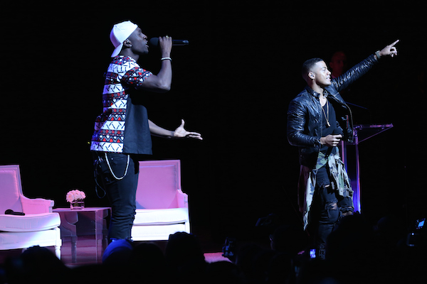 Nico and Vinz performed their hit "Am I Wrong?"