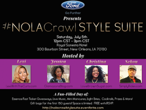 Meet Me in New Orleans for the 2014 #NolaCrawl and First-Ever Style Suite Event!