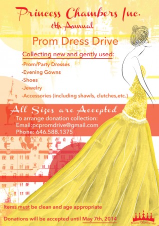 GLAM GIVING: Princess Chambers, Inc. 6th Annual Prom Dress Drive!