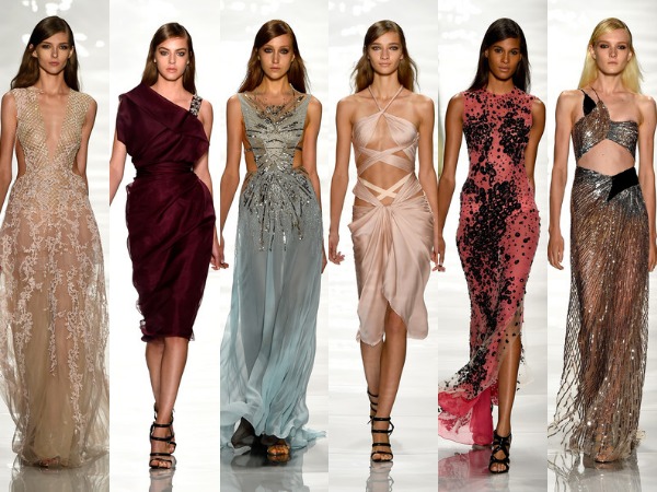 #NYFW: Reem Acra Spring 2015: Retro Parisian Glamour