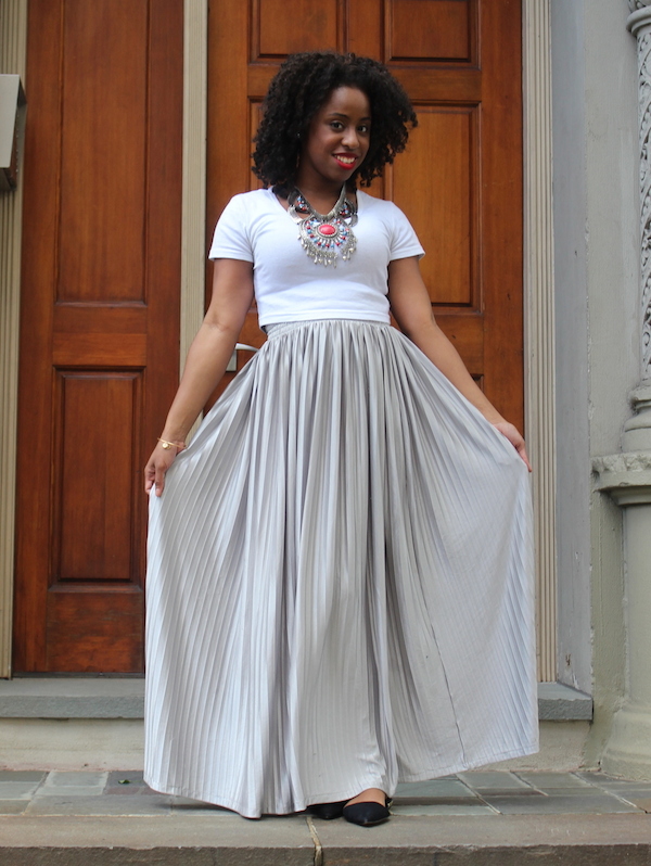 street-style-american-apparel-crop-top-silver-maxi-skirt-hm-necklace-zara-flats-mac-riri-woo-glamazons-blog-10